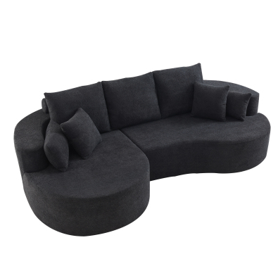 Noir + Tissu + 4 places