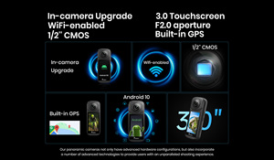 Cámara Deportiva Fossibot FC360 1080P IP68 Resistente al Agua 1600mAh Android 10 6GB RAM CMOS - Product Image 6