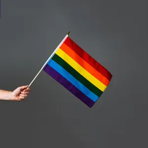 Xiangying — drapeau gay portable, petit accessoire, ondulation de la main, vente en gros