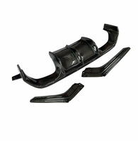 Nouveau Spoiler de Pare-chocs Arrière en Fibre de Carbone V avec Clips pour M3 F80/M4 F82 Diffuseur Amélioré