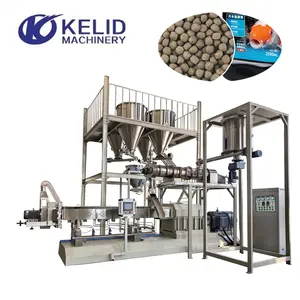Aquaculture Fish Feed Machinery Extruder Equipment Production Line