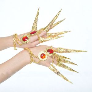 Anillos de Uñas de Lujo para Disfraces de Reina Antigua, 10 Piezas, Joyería de Cosplay, Venta al por Mayor - Product Image 3