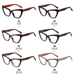 <span class=keywords><strong>Lunettes</strong></span> à monture <span class=keywords><strong>papillon</strong></span> anti-bleu pour femmes à <span class=keywords><strong>visage</strong></span> <span class=keywords><strong>rond</strong></span>-Mode tendance Cross-Border Hot-Selling - Product Image 4