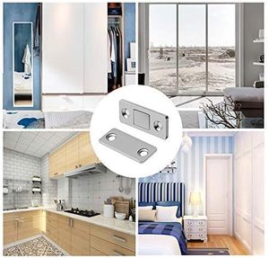 Loquet <span class=keywords><strong>magnétique</strong></span> fin pour porte, aimants de tiroir, fermeture <span class=keywords><strong>magnétique</strong></span> pour porte coulissante, <span class=keywords><strong>placard</strong></span> de cuisine, armoire, <span class=keywords><strong>placard</strong></span> - Product Image 6