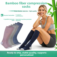 Chaussettes de compression en bambou pour femmes et hommes, en fibre de bambou douce comme de la peau de bébé, pour diabétiques, chaussettes de sport montantes, vente en gros en ligne sur Sockshop