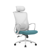 Chaises de bureau ergonomiques à dossier haut de conception industrielle, chaise de direction, équipement de bureau, ensemble table et chaise de bureau
