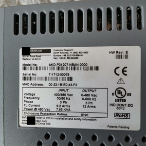 Serie AKD DRIVE AKD-P01207-NBAN-0000 para Kollmorgen AKD-P01207-NBAN-0000 Serie AKD DRIVE AKD-P01207-NBAN-0000 para Kollmorgen - Product Image 3