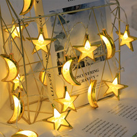 Kanlong Muslim Ramadan Dekorationen Lichter Monds tern Eid Mubarak Led Lichterketten