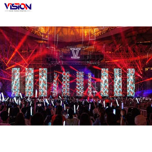 Siêu mỏng trong suốt thận <span class=keywords><strong>LED</strong></span> hiển thị 5000cd p3.9 p6.25 <span class=keywords><strong>P10</strong></span> cho thuê trong suốt Màn hình hiển thị <span class=keywords><strong>LED</strong></span> cho sân khấu và buổi hòa nhạc - Product Image 4