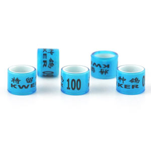 <span class=keywords><strong>GESHIFENG</strong></span> Fabriek Groothandelsprijs Liefdesvogel Beenring Plastic Persoonlijke Band Duivenbeenringen 8mm - Product Image 2