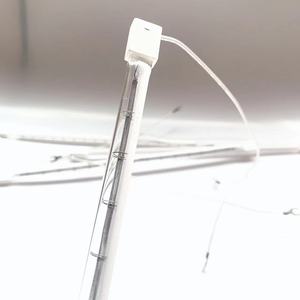 Lampe chauffante solaire infrarouge <span class=keywords><strong>halogène</strong></span> extérieure à quartz blanc semi-transparent SK15 haute température pour animaux de compagnie - Product Image 1