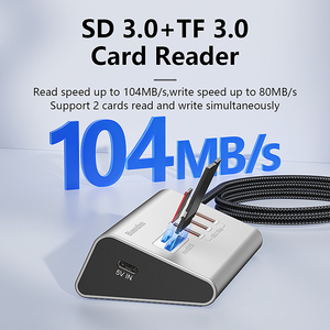 PC bilgisayar dizüstü USB C Hub 10Gbps <span class=keywords><strong>4</strong></span> port USB 3.2 veri transferi adaptörü Hub ile <span class=keywords><strong>4</strong></span> port USB bir USB 3.2 Gen 2 süper hız - Product Image 4