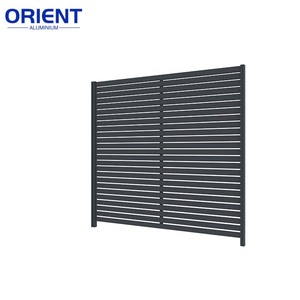 Durable Outdoor Aluminium Privacy <strong>Fence</strong> <strong>Panels</strong> <strong>Modern</strong> Low-Maintenance Aluminium Privacy <strong>Fence</strong> for Garden Yard Security - Product Image 6
