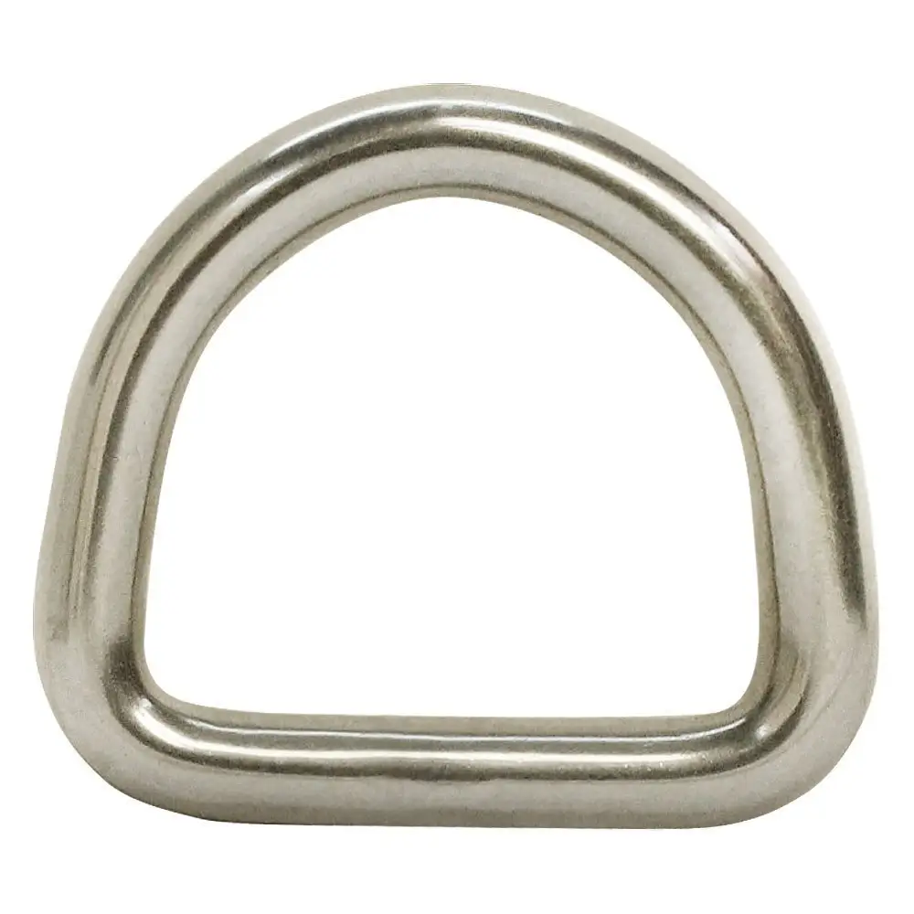 Tie Downs Ring Edelstahl D Ring Nahtlos geschweißte Hardware D Schnallen ring Surfbrett Kajak Zubehör 3-8mm