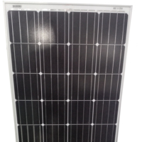 Panneau solaire PERC haute efficacité 160W, panneau en verre, étanche, anti-poussière, durable, alimentation extérieure, système d'énergie hors réseau