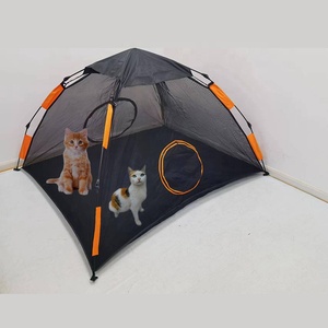 Parc extérieur à une touche <span class=keywords><strong>pour</strong></span> chats et chiens 6-en-1 avec tente carrée résistante au soleil, aire <span class=keywords><strong>de</strong></span> <span class=keywords><strong>jeux</strong></span> d'exercice <span class=keywords><strong>pour</strong></span> animaux <span class=keywords><strong>de</strong></span> compagnie <span class=keywords><strong>pour</strong></span> chats et furets - Product Image 2