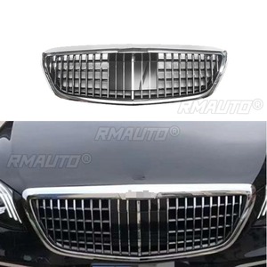 กระจังหน้ารถเบนซ์เมย์บัค S-Class W222 สำหรับรถเบนซ์เมย์บัค S-Class W222 ปี 2014-2020 กระจังหน้าทรงสปอร์ต อะไหล่ตกแต่งภายนอก - Product Image 1