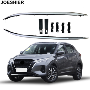 JOESHIER Barras Transversales de Techo para Auto 4x4 de Aleación de Aluminio Plateadas de Alta Calidad, Capacidad de Carga 75KG, para Kicks 2017-20 - Product Image 2