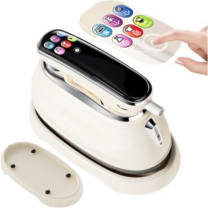 เครื่องรีดผ้าไอน้ำแบบมือถือหน้าจอสัมผัส LCD เตารีดไอน้ำแบบพกพา 5 โหมด 1300W ถังน้ำ 160 มล. สำหรับการเดินทางในบ้าน - Product Image 1