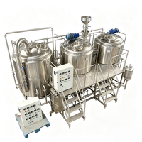 Système de brassage de bière Brewtech 2500L 3V, équipement de brasserie à haut rendement à vendre