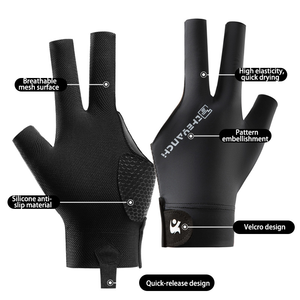 Bán buôn tùy chỉnh Snooker Cue găng tay Phong cách hồ bơi thể thao găng tay - Product Image 4