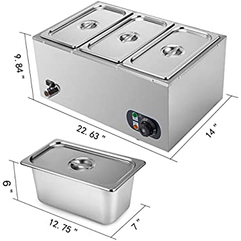 Горячая Распродажа, китайский коммерческий Электрический буфетный стол, суповая водяная Мари для продвижения