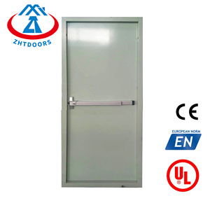 ZHTDOORS Certificat économique GB 90 minutes double <span class=keywords><strong>porte</strong></span> coupe-feu en acier <span class=keywords><strong>barre</strong></span> <span class=keywords><strong>anti</strong></span>-<span class=keywords><strong>panique</strong></span> - Product Image 2