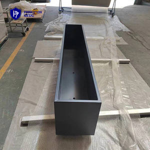 Maceta <span class=keywords><strong>de</strong></span> Aluminio con Orificios <span class=keywords><strong>de</strong></span> Drenaje, Resistente a la Intemperie y a la Corrosión, para Hierbas/Suculentas, Personalizable al por Mayor - Product Image 3