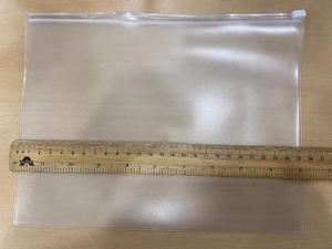 Stock Sin MOQ Tarjeta Esmerilado Transparente A4 A5 A6 B5 Documentos de facturas Bolsa de archivos Carpeta de estuche Bolsa de PVC impermeable Carpetas con cremallera - Product Image 5