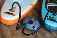 Pompe à air électrique rechargeable à batterie lithium pour SUP, bateaux gonflables et kayaks – Accessoire pour planche de surf et paddle board