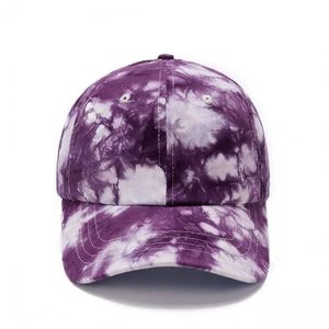 หมวกเบสบอลยีนส์วินเทจฟอกสีแบบไทได ปรับขนาดได้ สไตล์ดีดีแฮท สำหรับแฟชั่นสตรีทแวร์ - Product Image 3