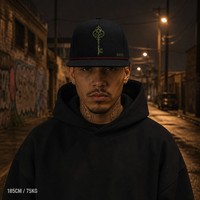 Casquette de baseball personnalisée avec broderie Old English, 5 panneaux, visière incurvée, style Dad Hat, streetwear urbain West Coast, vente en gros, faible MOQ