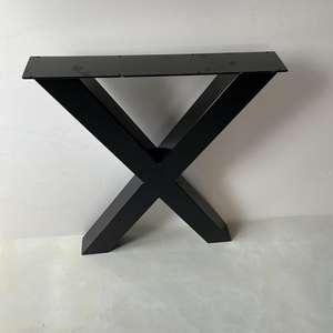 Pieds <span class=keywords><strong>de</strong></span> meubles robustes, pieds <span class=keywords><strong>de</strong></span> <span class=keywords><strong>table</strong></span> industriels en <span class=keywords><strong>fer</strong></span> <span class=keywords><strong>forgé</strong></span>, antirouille, grands pieds <span class=keywords><strong>de</strong></span> <span class=keywords><strong>table</strong></span> <span class=keywords><strong>de</strong></span> conférence trapézoïdaux, pieds <span class=keywords><strong>de</strong></span> <span class=keywords><strong>table</strong></span> à manger - Product Image 4