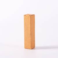 Boîte en papier kraft en carton avec logo personnalisé petite boîte cosmétique boîtes d'emballage en carton parfum rouge à lèvres