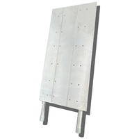 Radiateur en aluminium refroidi par eau Runboost de haute qualité, plaque de refroidissement liquide M31S 105XP, fabricant direct pour