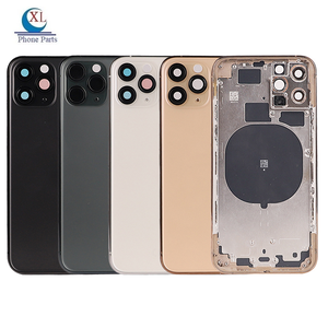 Ốp Lưng Nhà Sản Xuất Cho <span class=keywords><strong>iPhone</strong></span> 11 12 13 14 Pro Max Khung Cửa Sau Bằng Kính Pin Có Khung Cho <span class=keywords><strong>iPhone</strong></span> 11 Pro Max - Product Image 1
