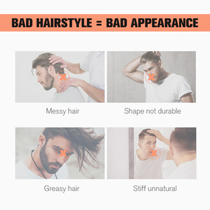 RTS Huati Sifuli Marca privada Honey Bee Wax Shine Strong Hold Hair Styling Producto Colorful Hair Pomade Wax - Product Image 3
