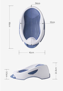 Mode bébé siège de bain en plastique bébé baignoire nouveau-né bébé baignoire support siège shampooing chaise enfants chaise de <span class=keywords><strong>barbier</strong></span> - Product Image 6