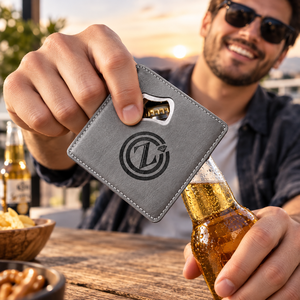 Posavasos con Logotipo Personalizado, Abridor de Botellas de Cerveza de Cuero, Recuerdo de Boda al por Mayor, Regalo Corporativo, Fabricante OEM ODM, Venta Directa de Fábrica, MOQ Bajo, Venta al por Mayor - Product Image 1