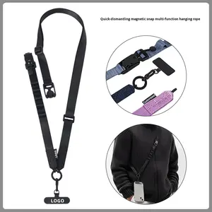 Nieuwe Multifunctionele Crossbody Telefoon Lanyard Quick Split Magnetische Gesp Stabiel Verstelbare Mobiele Telefoon Hals Mobiele Lanyard - Product Image 2