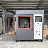 Máquina de Prueba de Densidad de Humo para Plásticos, Equipo de Prueba de Densidad de Humo por Descomposición por Combustión de Materiales de Construcción y Plásticos