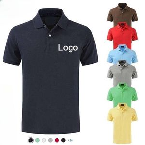 Golf Clothing Embroidered Printed Custom Design Plain White Black Golf Cotton Polyester Blank Men Polo T Shirts