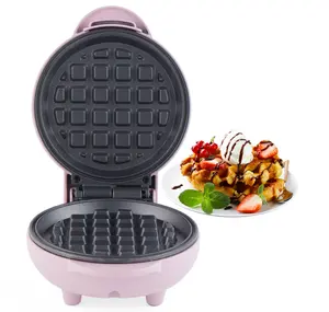 Oem 550W Ontbijtmakers Multifunctionele 12.5 Cm 4 Inch Anti-Aanbaklaag Mini Makers Voor Individuele Wafels Hash Browns Keto Chaffles