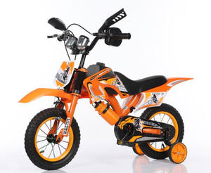 Vélo hybride pour enfants populaire de 12 pouces avec cadre en acier, ligne de frein et roues d'apprentissage - Product Image 4