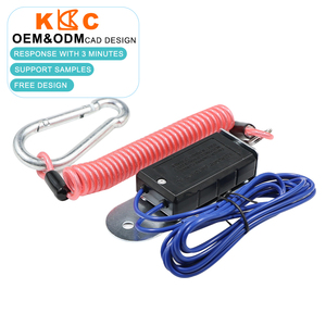 Cable de Seguridad para Remolque con Soporte de Montaje y Base Metálica, Cable de Separación de Frenos de 12V - Product Image 4