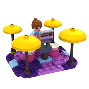 Bộ Đồ Chơi Giáo Dục Bé Gái COGO, Bộ Gạch Lắp Ráp Đồ Chơi Lắp Ráp Thành Phố 8 Trong 1 Cho Trẻ Em - Product Image 3