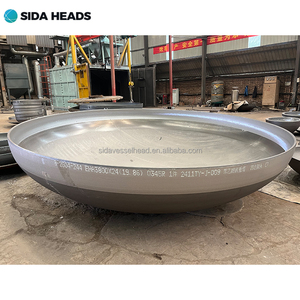 Sida vệ sinh SS304 SS316L thép không gỉ hình elip đầu giả mạo Tank <span class=keywords><strong>Pipe</strong></span> <span class=keywords><strong>End</strong></span> <span class=keywords><strong>Cap</strong></span> 2:1 ANSI/ASME chứng nhận 1 năm bảo hành - Product Image 2