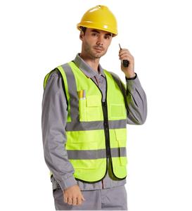 Custom <b>Reflective</b> Safety Vest With <b>Reflective</b> Strips High Visibility <b>Reflective</b> Road Construction <b>Reflective</b> Clothing - Product Image 6