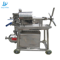 304 Filtre de filtration semi-précis Filtre de plaque et de cadre multicouche