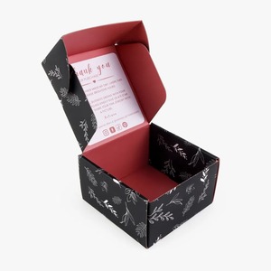 Custom Logo Printed Craft Packaging Corrugated Folding Shipping <b>Mailing</b> Mailer Paper Gift <b>Boxes</b> - Product Image 2